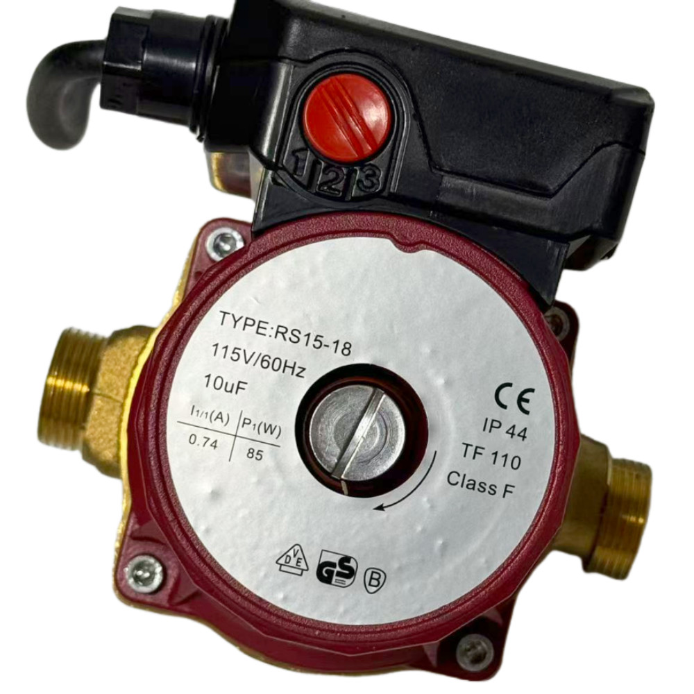 UP15-29SU Stainless Circulator Pump -Line Cord 1-1/4" Union 1/8 HP 115V 60HZ USA