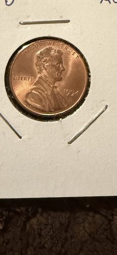 1994 D AU Lincoln Memorial Small Cent Penny 1C Coin
