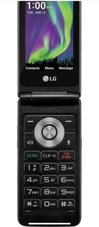 LG VN220 Exalt (Verizon 4G LTE) VoLTE 8GB 5MP Camera Flip Phone Very Clean 8/10 - Image 3 of 3