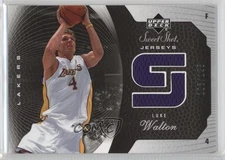 2005-06 Upper Deck Sweet Shot Jerseys 103/125 Luke Walton #SSJ-LW 2rz