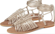 Seychelles Womens Distant Shores Sandals Womens Size 6 Platinum NEW NIB