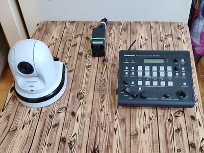 PANASONIC AW UE70 FullHD 3GSDI 4K HDMI PoE+ WEBCASTING PTZ IP CAMERA + RP50 CONSOLE