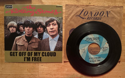 45 7'' SP THE ROLLING STONES GET OFF OF MY CLOUD LONDON 9792