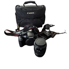 Canon EOS 1100D Digital DSLR Camera Kit 18-55mm 8k Low Shutter + Bag READ DISC.