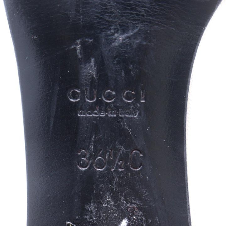 GUCCI Mules Sandals Heel Leather Ivory EU36.5/US6.5 116144c thumbnail 7