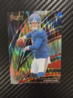 Jaxson Dart 2025 Select Football #293 Club Level Red and Blue Shock Prizm RC