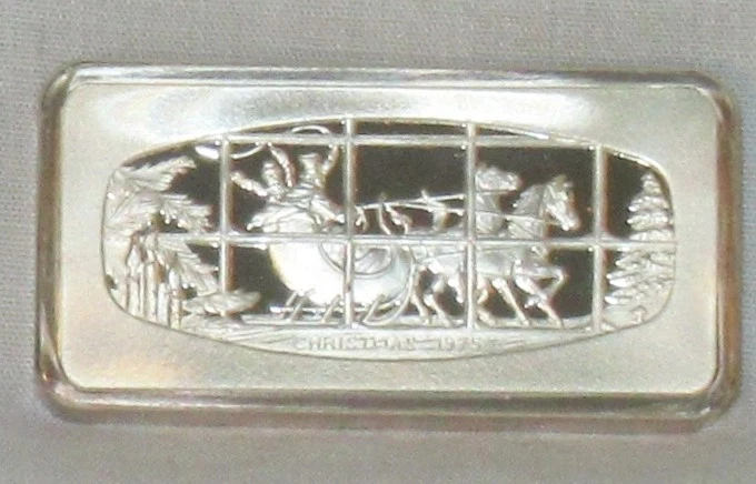franklin mint christmas ingot products for sale | eBay