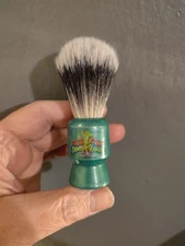 Vintage Shave Brush New 18mm Synthetic Knot 