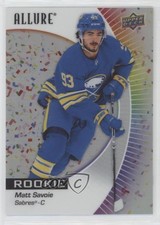 2023-24 Upper Deck Allure Rookies Confetti Matthew Savoie Matt Savoie #128 0rb9