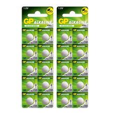 20 GP LR1130 Alkaline Batteries Cell Coin 1.5V 10BL LR54 AG10 189 Exp 2026