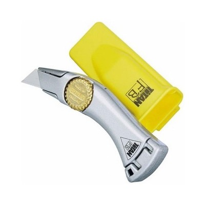 Stanley 10-550M Heavy-Duty Titan Fixed Blade Trimming Knife w/ 3 Blades Holster