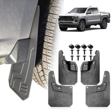 4x Mudguards For Chevrolet Colorado 2023~2026 Splash Guards Mud Flaps Front Rear