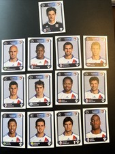 Panini Champions League 2010/11 Lyon Team Sticker Bundle Inc Lloris and Lovren