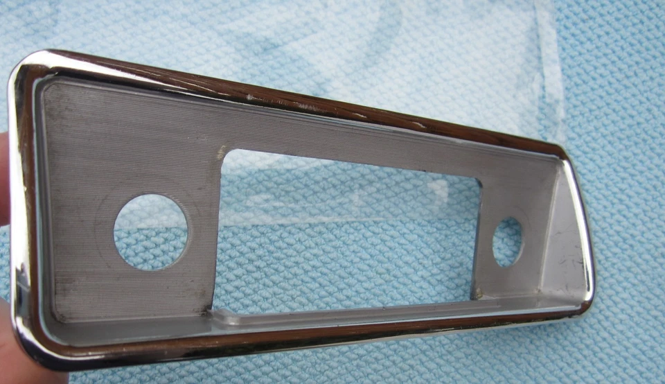 BLAUPUNKT AUTORADIO-CHROMBLENDE für OPEL REKORD A L6 OLYMPIA COUPÉ VAN 1963-1965 - Bild 2 von 4