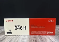 Canon 046H Black High Yield Toner Cartridge Genuine OEM NEW Sealed