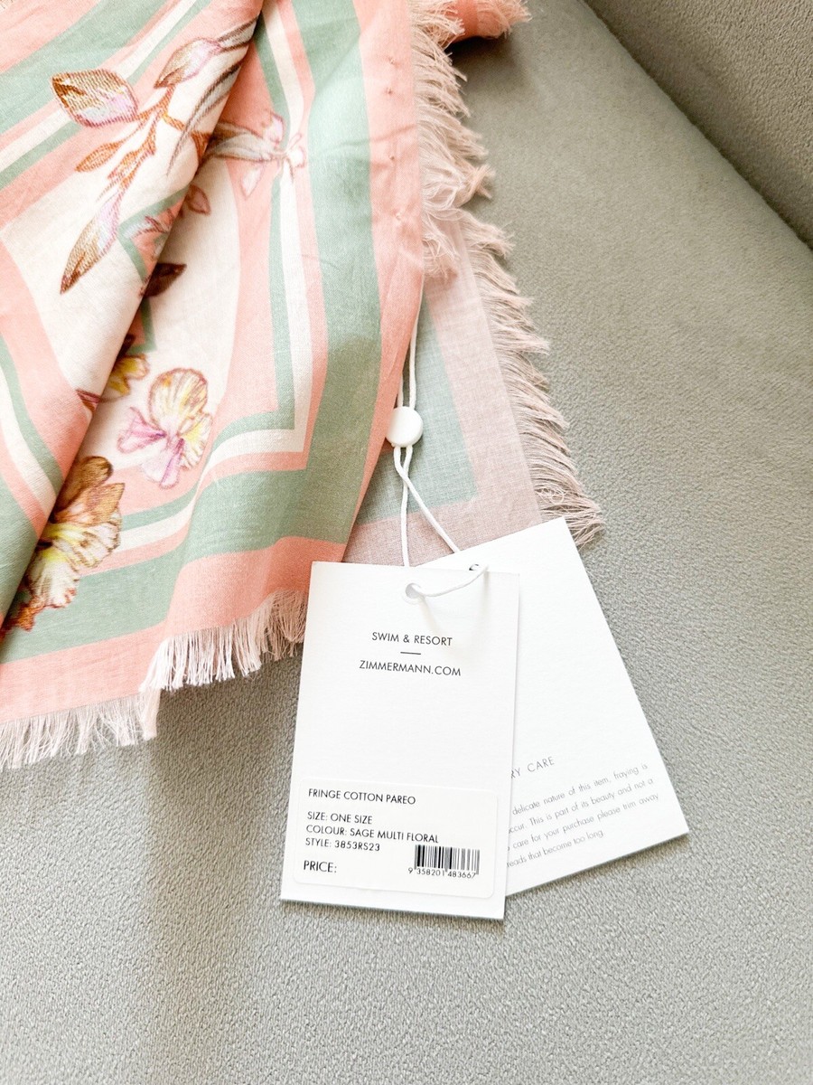 VIP【関税送料無料】希少 Zimmermann cotton pareo Zimmermann Cotton Floral Pareo | Harrods US