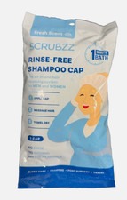 Lot Of 4 Scrubzz Shampoo Caps Latex Free Rinse Free Elderly Handicap Disabled