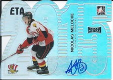 2014-15 ITG Leaf Metal NICOLAS MELOCHE Autograph Prospect 16/25 ETA 2015 