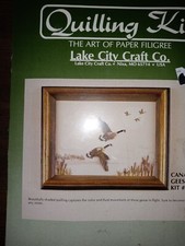 Quilling Kit Lake City Craft Co~ Canadian Geese Kit #218 🆕 Other