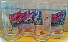 4 Vintage Pepsi Pizza Hut SeaWorld Monster Marsh Glass Set Dinosaurs Jurassic — photo 1