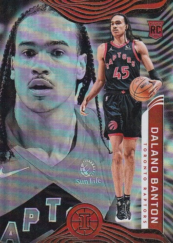 2021-22 Panini Illusions - Rookies #192 Dalano Banton (RC) - Raptors - Picture 2 of 3