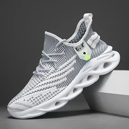 Fashion men's sports walking tennis shoes casual sports gym running sneakers - Picture 12 of 24