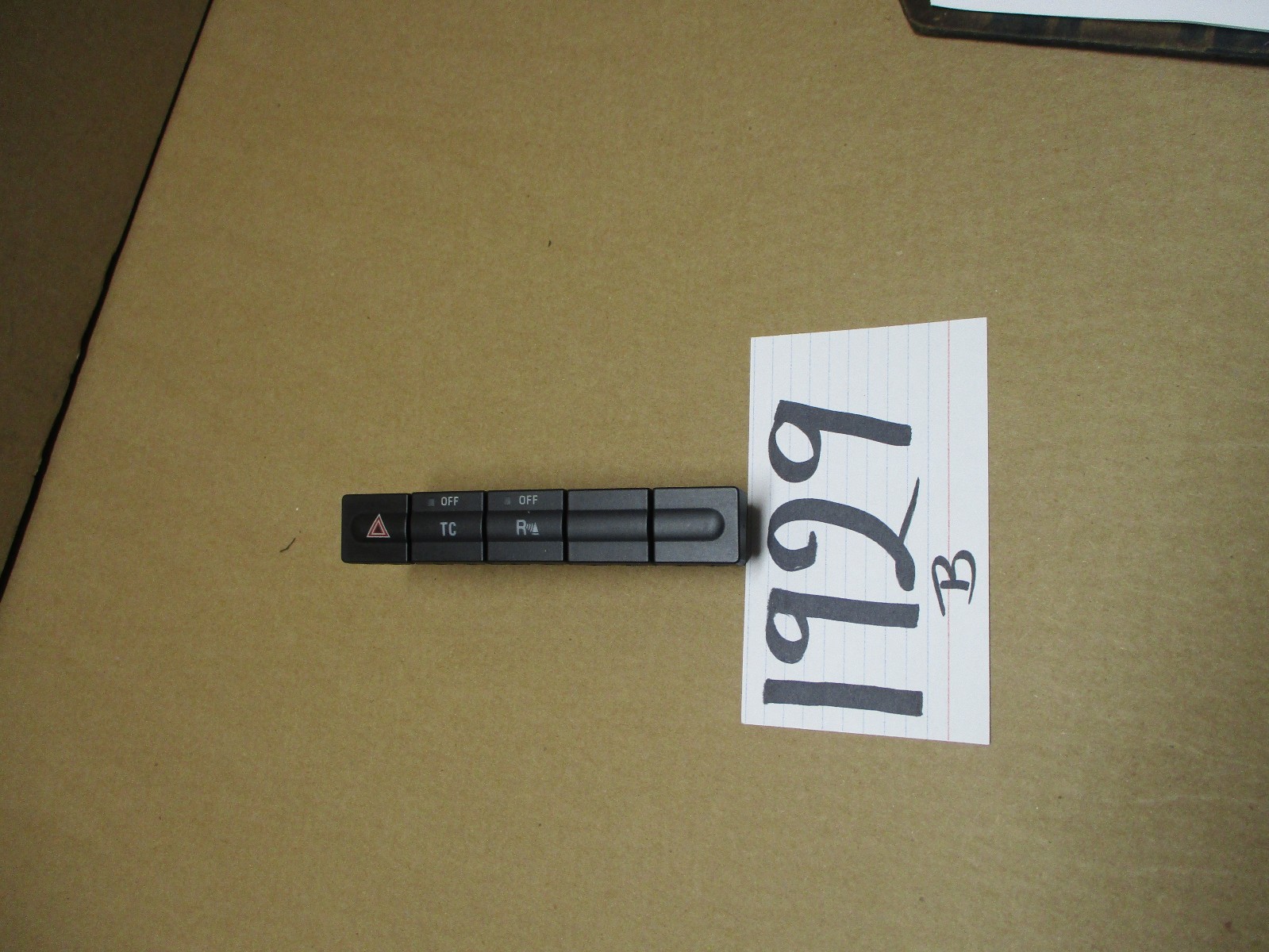 05 06 07 Ford Five Hundred Hazard TC OFF R OFF Switch Control Power #1929-B