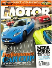 MOTOR Magazine January 2012 Toyota R6 Porsche 911 Carrera Nissan GT-R BMW 535i