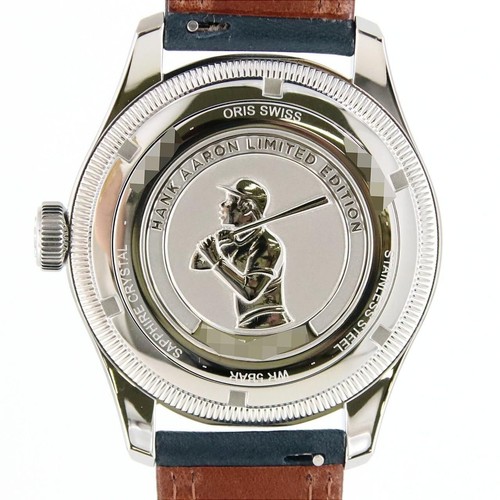 Nuevo Oris Big Crown Hank Aaron Edición Limitada Reloj Hombre 01 754 7785 408... - Imagen 8 de 11