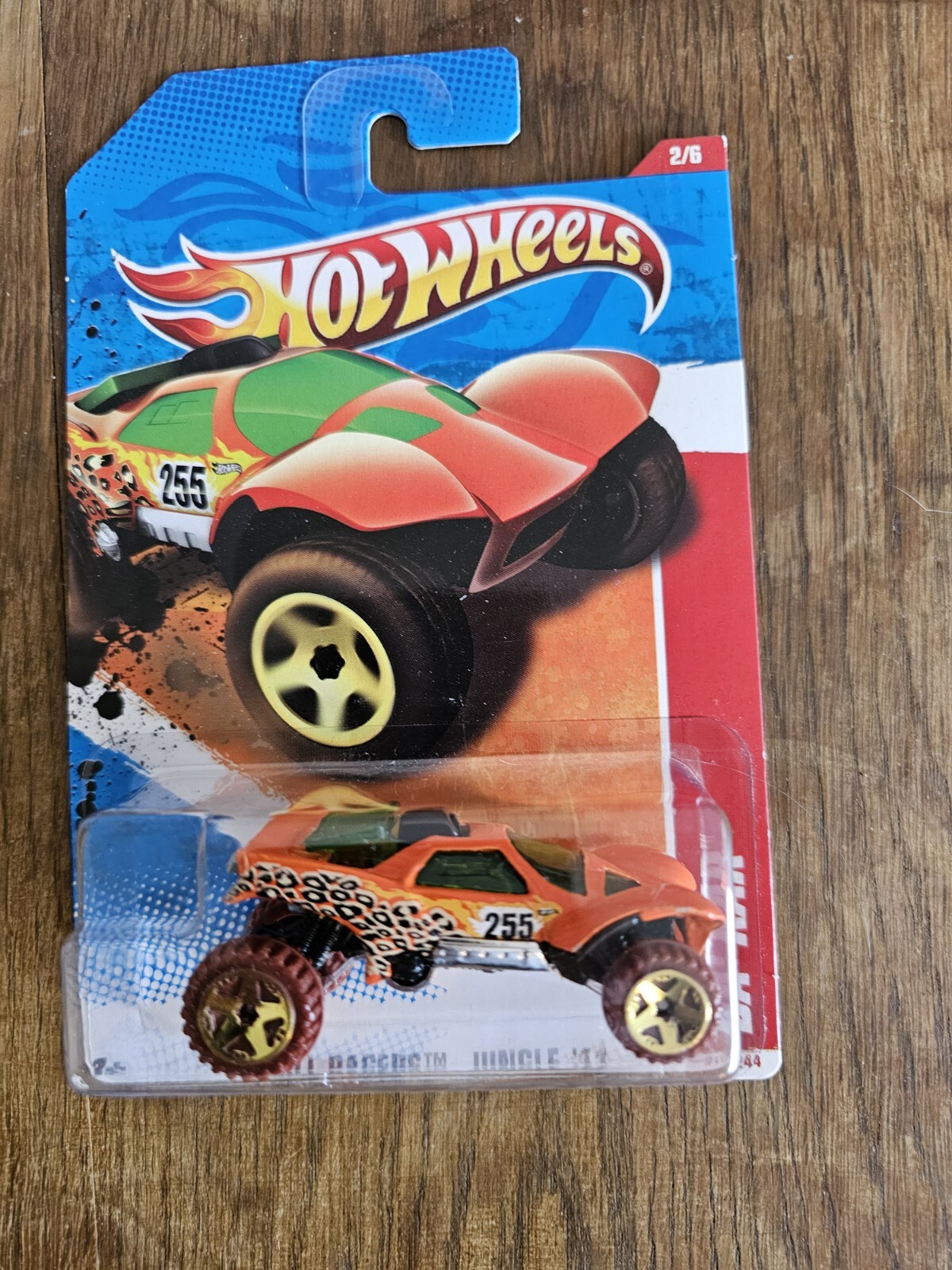 2011 Hot Wheels  Da' Kar #212/244 [Orange] Thrill Racers 2/6 - Jungle '11