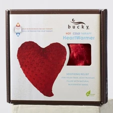Bucky Heartwarmer Soothing Ache Relief Hot/Cold Reusable Therapy Pillow SMALL