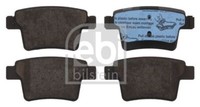 Febi 16571 BremsbeläGe KlöTzer Belagsatz Hinten Ford Mondeo Turnier