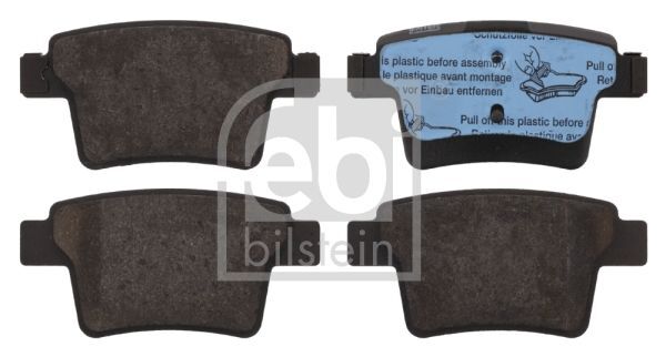 Febi 16571 BremsbeläGe KlöTzer Belagsatz Hinten Ford Mondeo Turnier-image