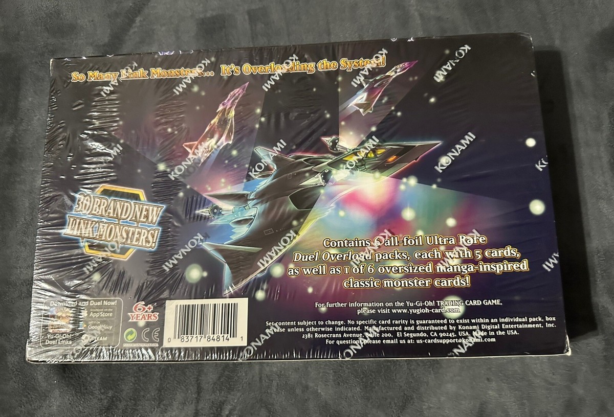 YUGIOH Duel Overload Box Factory Sealed 1st Edition 83717848127| eBay