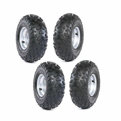 4pcs 145/70 - 6" Front Rear Wheel Rim Tyre 50cc 110cc Quad Dirt - Foto 5