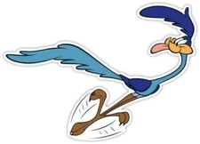 Road Runner Cartoon Sticker