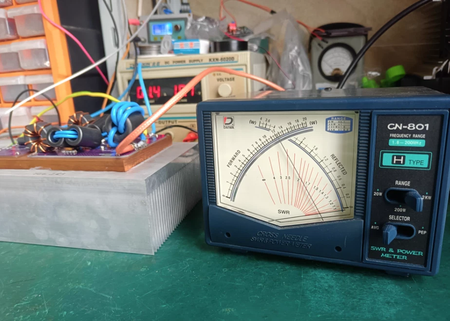 RF LDMOS 2KW HF6m PLACA AMPLIFICADORA 160-6M ART2K0FE Configurar Transistores Radiador Foto 4 de 4