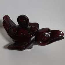 RAVEN Spirit Box By Boma Tom McPhee Jewelry PNW Native American GREAT GIFT