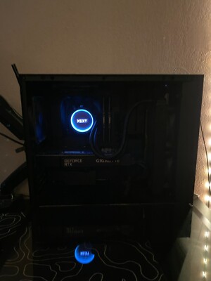 gaming/streaming pc NZXT prebuilt with a geforce rtx 3080 graphics