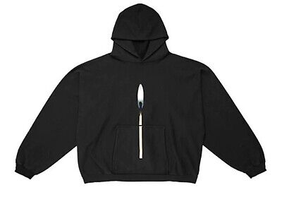 Kanye West DONDA 2 Concert Merch Lit Match Hoodie (M). In Kanye West DONDA 2 Concert Merch Lit Match Hoodie (M). In