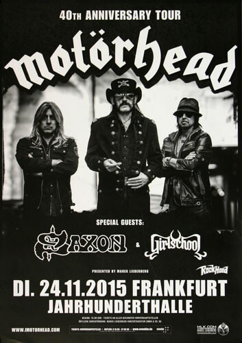 MotöRhead - Bad Magic , Frankfurt 2015 | Konzertplakat | Poster-image