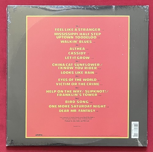 GRATEFUL DEAD~WITHOUT A NET 3LP MINT SEALED! (1990) ORIG US 1ST PRESS HYPE - Picture 2 of 2