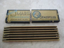 Vintage Box of Mars Lumograph Staedtler Drawing Leads No. 1904-3H, NOS