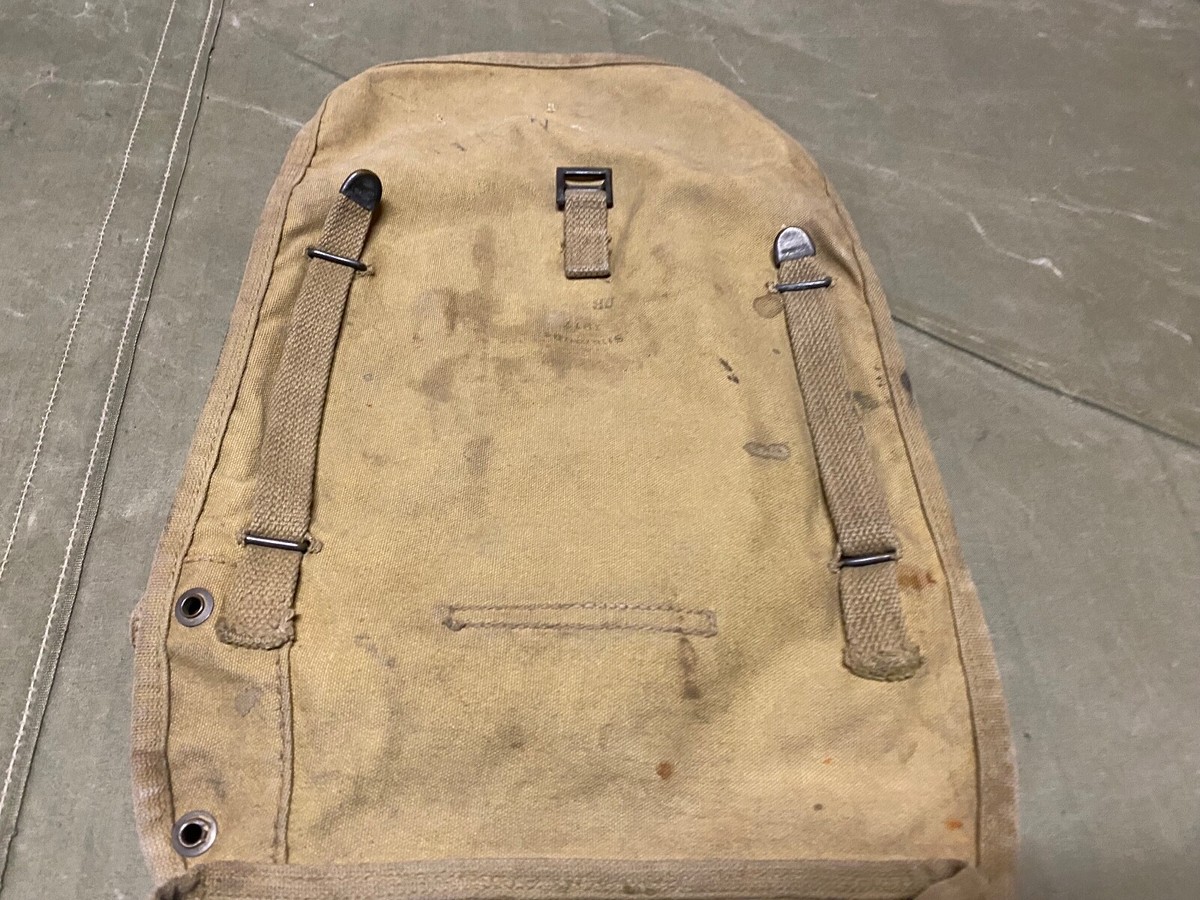 ORIGINAL WWI US ARMY M1910 HAVERSACK & MESS KIT POUCH COMBAT FIELD 