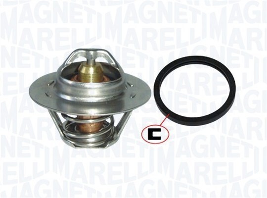Magneti Marelli Thermostat KüHlmittel 89°C FüR CitroëN Berlingo Kasten-image