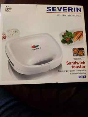 1  Sandwich-Toaster-Severin-SA 2971-600 Watt-NEU-UNBENUTZT-OVP-Versandkostenfrei