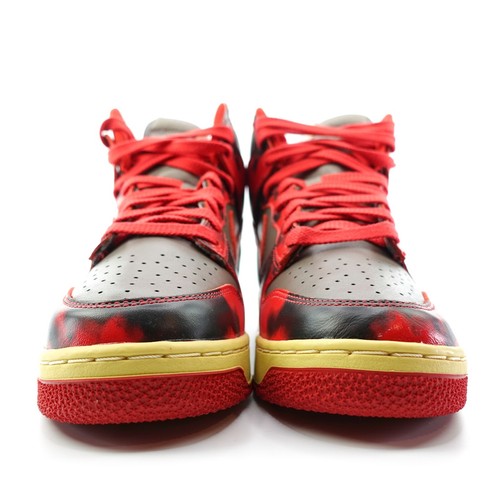 Nike Dunk High 1985 SP Red Acid Wash Mens Size 8.5 DD9404-600 Womens 10 - Picture 5 of 11