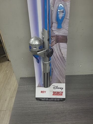 Zebco Star Wars Spincast Reel and Fishing Rod Combo Rey 4 FT SPIN CAST - Picture 2 of 3