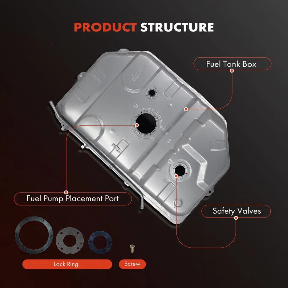 Топливный бак из оцинкованной стали 19,8 галлона для Kia Sedona 2002 2003 2004-2005 3,5 л - Изображение 2 из 4