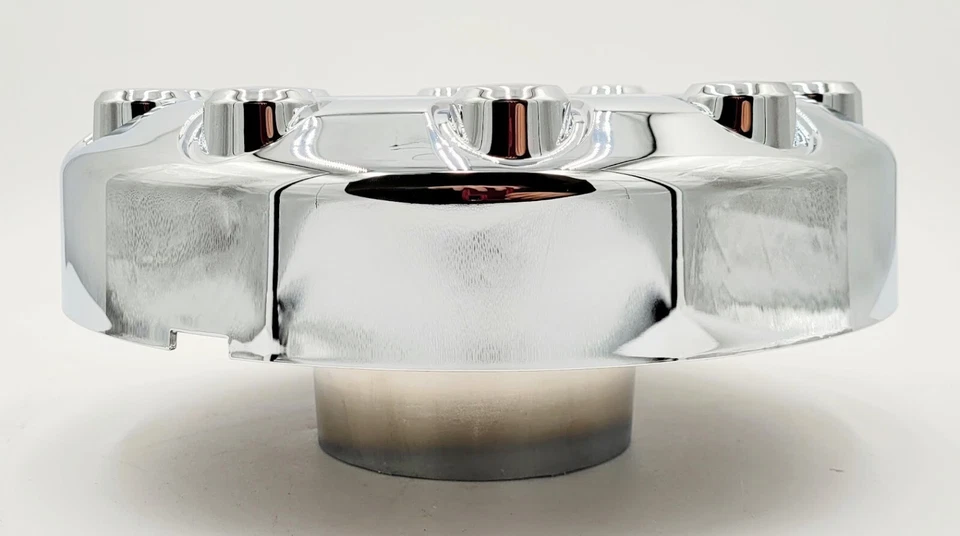 OEM 2005-2016 Ford F250 Super Duty Chrome Front 10 Lug Center Cap- 5C34-1A096-NB Foto 2 de 4